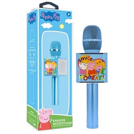 Otl - Karaoke Microphone With Speaker - Peppa Pig (pp0886) - Otl - Merchandise - Oceania Trading Limited - 5055371624732 - 