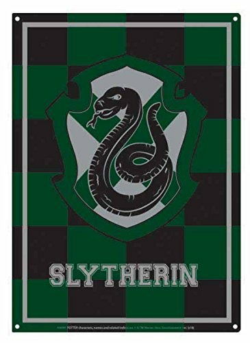 Slytherin (Tin Sign Small / Targa Metallica Piccola) - Harry Potter: Half Moon Bay - Gadżety -  - 5055453456732 - 