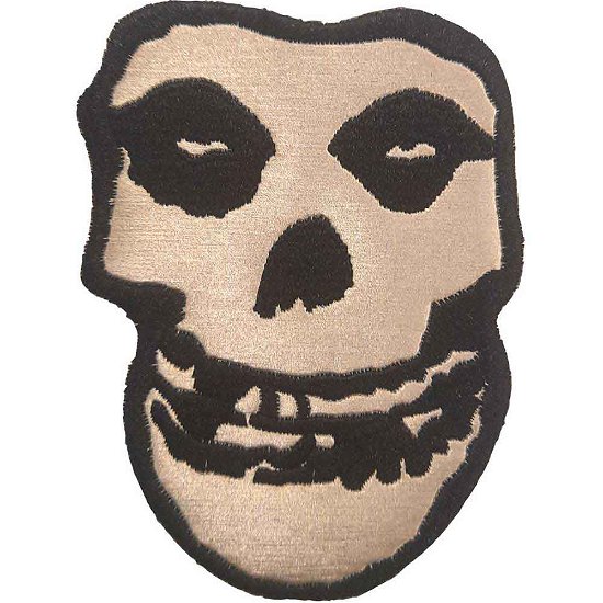 Cover for Misfits · Misfits Standard Woven Patch: Gold Skull (Patch)