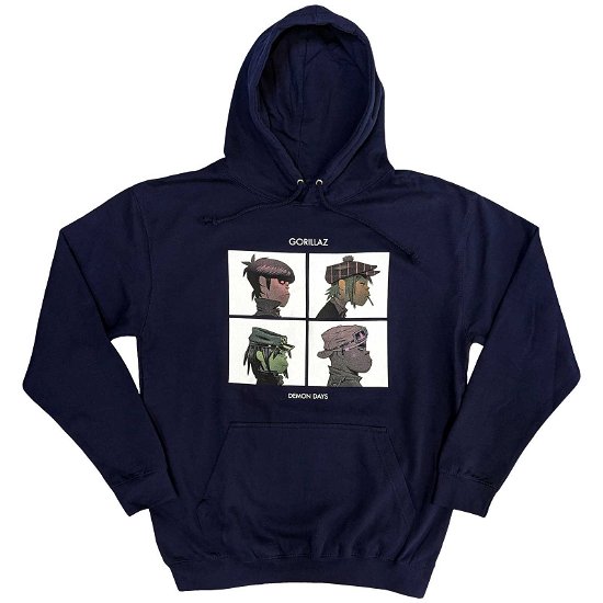 Gorillaz Unisex Pullover Hoodie: Demon Days - Gorillaz - Merchandise -  - 5056737221732 - 