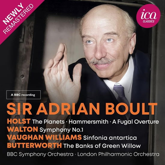 Cover for Bbc Symphony Orchestra / London Philharmonic Orchestra / Sir Adrian Boult · Holst: The Planets - Works By Vaughan Williams / Walton And Butterworth (CD) (2023)