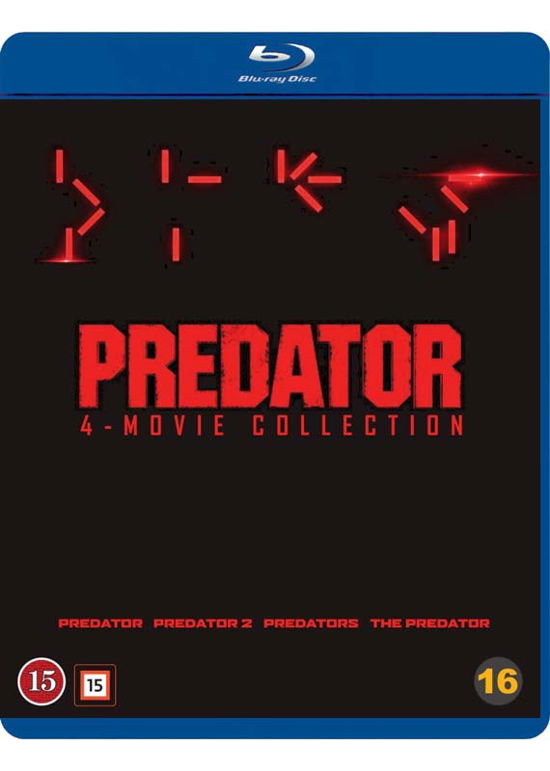 Predator 1-4 -  - Film -  - 7340112747732 - 31. januar 2019
