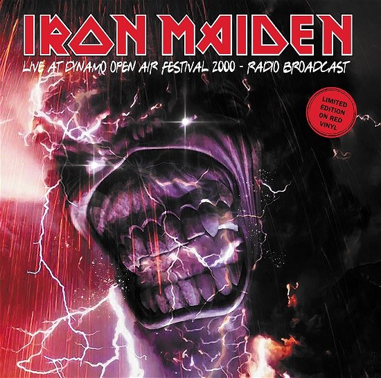 Cover for Iron Maiden · Live At Dynamo Open Air Festival 2000 - Radio Broadcast (LP) (2023)