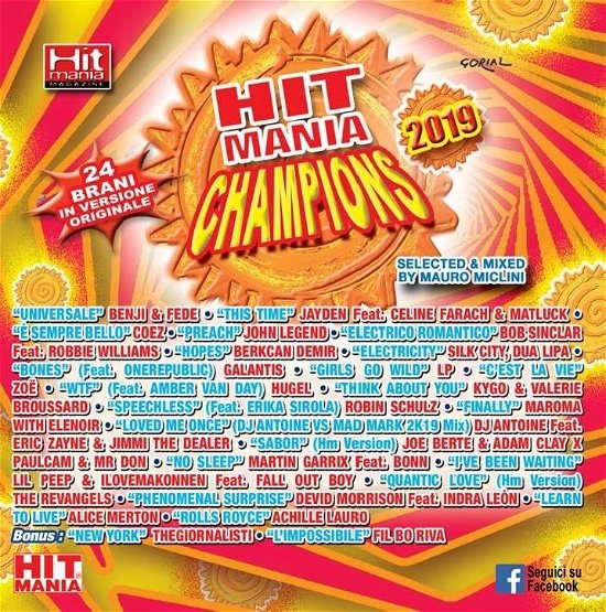 Cover for Hit Mania Champions 2019 / Various (CD) (2019)