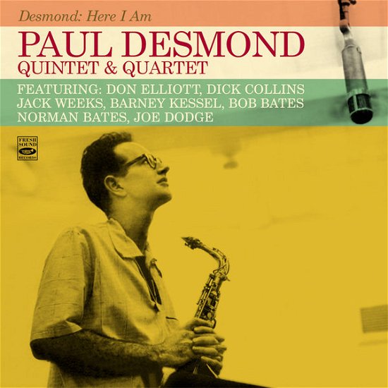 Cover for Paul Desmond · Desmond: Here I Am (CD) (2015)