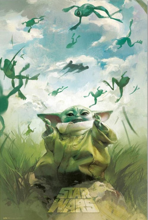 Cover for Star Wars · STAR WARS - Grogu training - Poster 61x91cm (Leketøy)