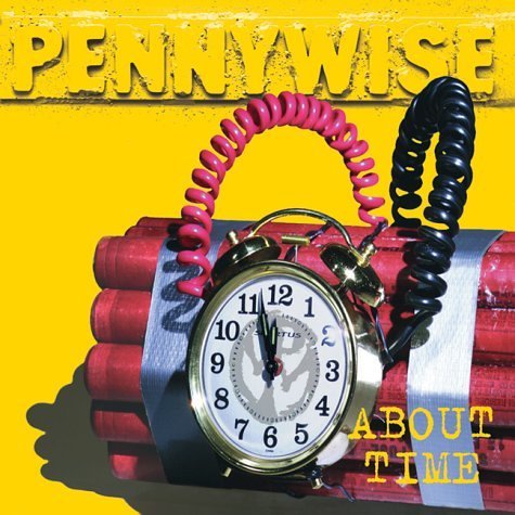 Cover for Pennywise · About Time (Yellow W Red Splatter) (LP) (2022)