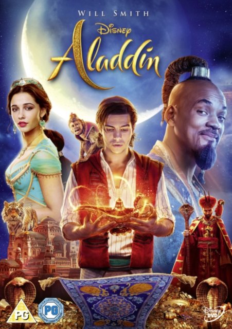 Cover for Aladdin - Live Action · Aladdin (Live Action) (DVD) (2019)