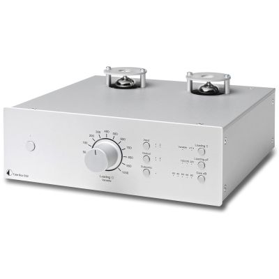 Cover for Pro-Ject · Tube Box DS2, silver (Skivspelare)