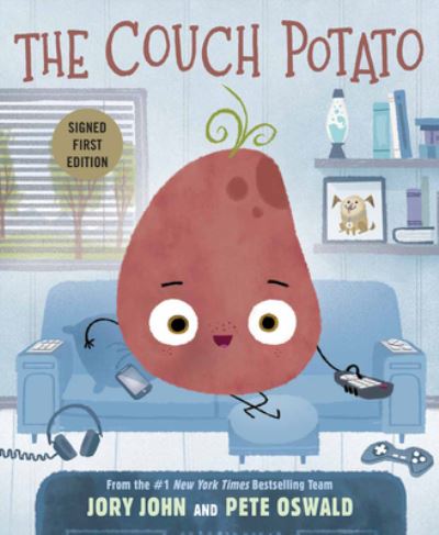 The Couch Potato - Signed / Autographed Copy - Jory John - Books - HarperCollins - 9780063043732 - November 3, 2020