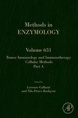 Cover for Lorenzo Galluzzi · Tumor Immunology and Immunotherapy – Cellular Methods Part A - Methods in Enzymology (Gebundenes Buch) (2020)