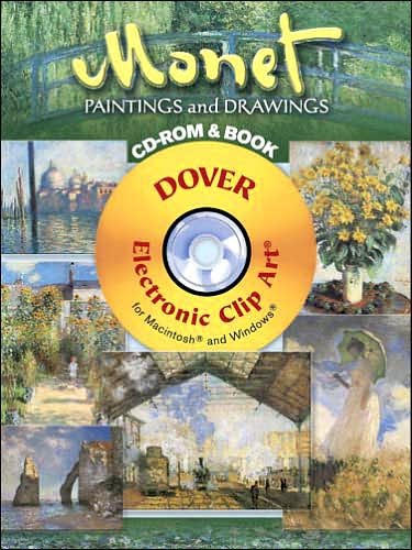 Cover for Carol Belanger Grafton · Monet Paintings and Drawings - Dover Electronic Clip Art (Bog) (2008)
