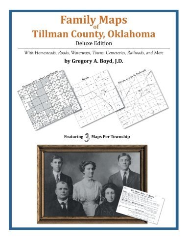 Cover for Gregory A. Boyd J.d. · Family Maps of Tillman County, Oklahoma (Paperback Bog) (2013)