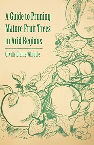 Cover for Orville Blaine Whipple · A Guide to Pruning Mature Fruit Trees in Arid Regions (Paperback Bog) (2011)