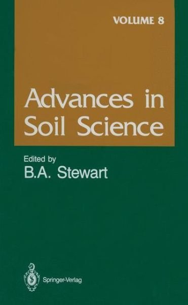 Cover for A R Bertrand · Advances in Soil Science - Advances in Soil Science (Paperback Bog) [Softcover reprint of the original 1st ed. 1988 edition] (2011)