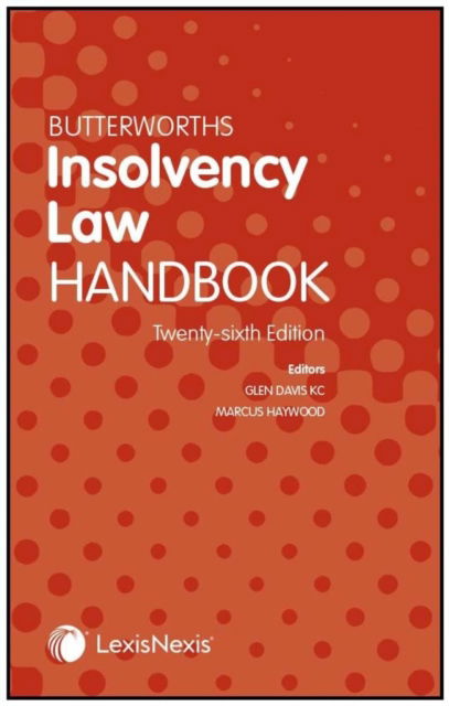 Cover for Butterworths Insolvency Law Handbook (Paperback Book) (2024)