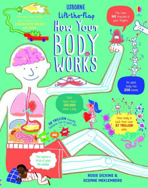 Cover for Rosie Dickins · Lift-the-Flap How Your Body Works - Lift-the-flap (Kartongbok) (2020)