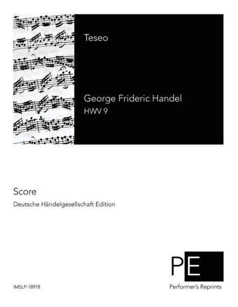 Cover for George Frideric Handel · Teseo (Paperback Book) (2014)