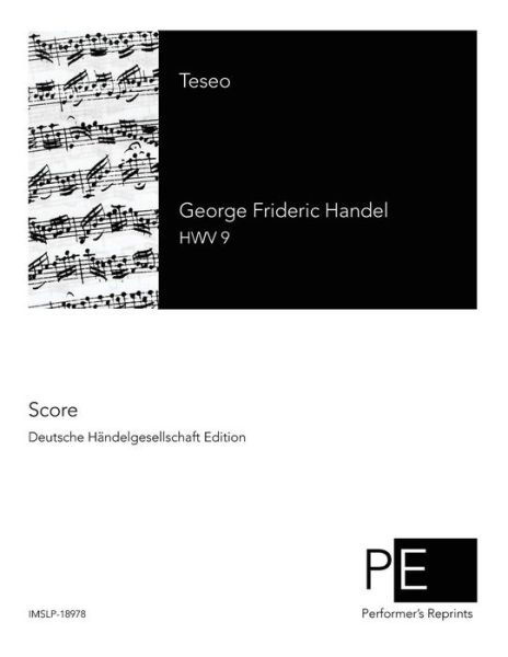 Cover for George Frideric Handel · Teseo (Paperback Bog) (2014)