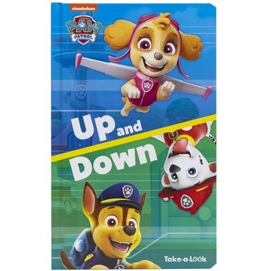 Cover for PI Kids · Paw Patrol Up &amp; Down Take A Look Book OP (Hardcover Book) (2019)