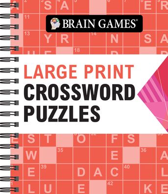 Cover for Publications International Ltd. · Brain Games - Large Print Crossword Puzzles (Arrow) (Bok) (2022)