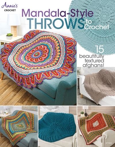 Cover for Annie's Crochet · Mandala-Style Throws to Crochet (Paperback Bog) (2020)