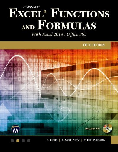 Cover for Bernd Held · Microsoft Excel Functions and Formulas with Excel 2019/Office 365 (Book) (2019)