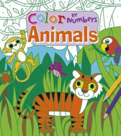 Color by Numbers Animals - Arcturus Publishing - Książki - Arcturus Publishing - 9781784284732 - 15 maja 2017