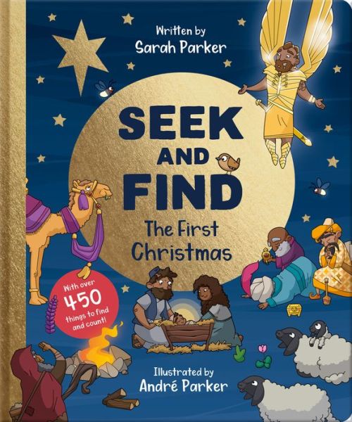 Cover for Sarah Parker · Seek and Find: The First Christmas (Board book) (2022)