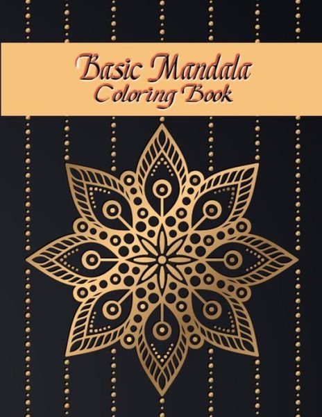 Cover for Rebecca Jones · Basic Mandala Coloring Book (Pocketbok) (2019)