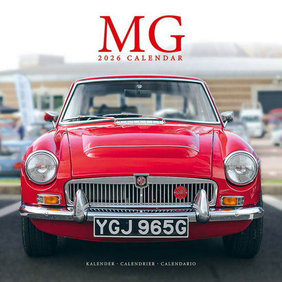 Cover for Mg Calendar 2026  Square Car Wall Calendar - 16 Month (Calendar) (2025)