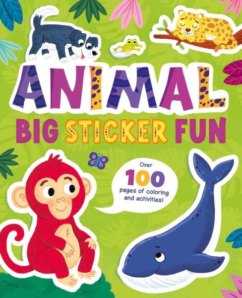 Animal Big Sticker Fun - IglooBooks - Książki - Igloo Books - 9781837715732 - 27 czerwca 2023