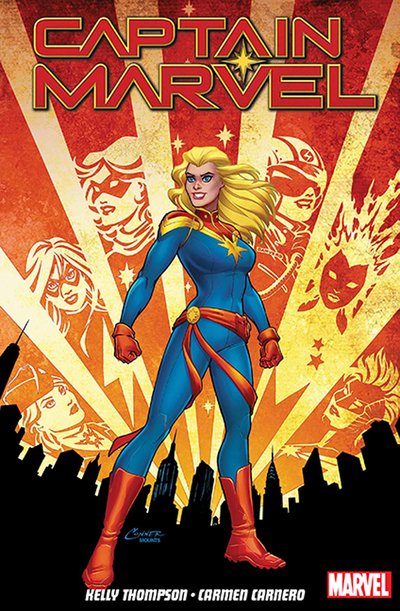 Cover for Kelly Thompson · Captain Marvel Vol. 1: Re-entry (Pocketbok) (2020)