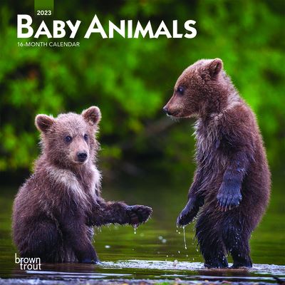 Cover for Browntrout · Baby Animals 2023 Mini 7x7 (Calendar) (2022)