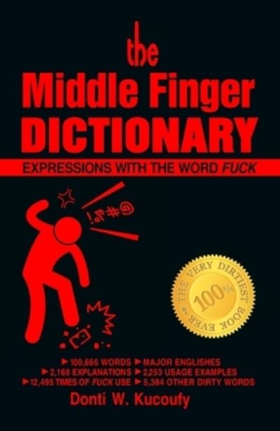 Cover for Donti W Kucoufy · The Middle Finger Dictionary (Paperback Book) (2018)