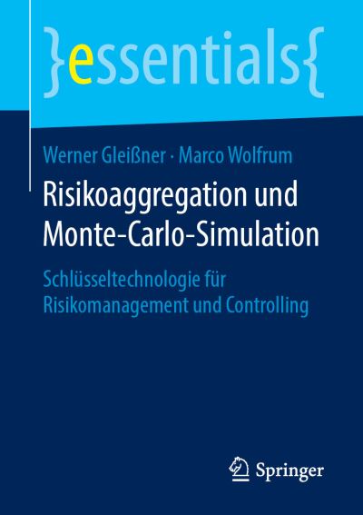 Cover for Gleißner · Risikoaggregation und Monte Carlo Simulation (Book) [1. Aufl. 2019 edition] (2019)