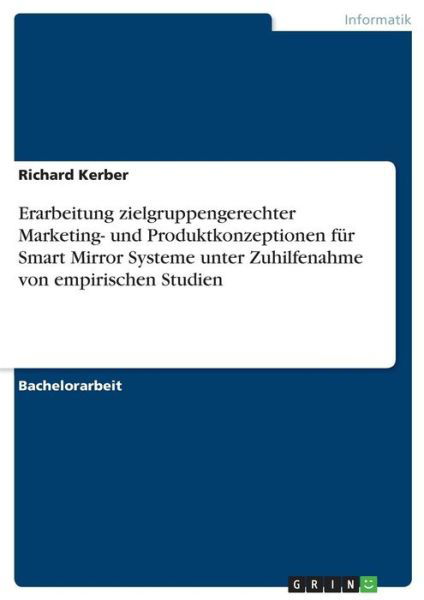 Cover for Kerber · Erarbeitung zielgruppengerechter (Book)