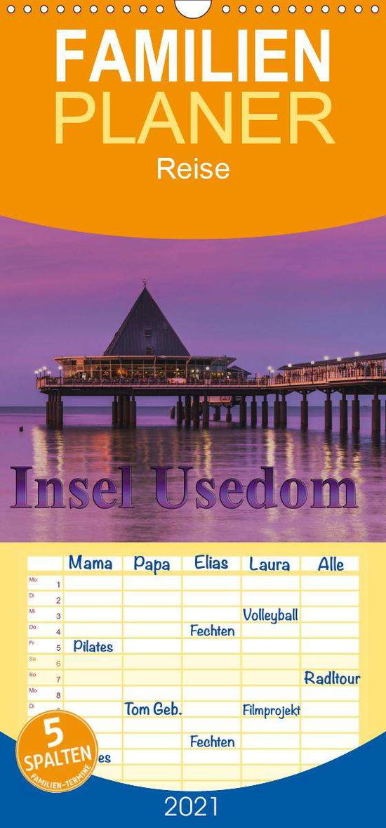 Insel Usedom - Familienplaner ho - Kirsch - Książki -  - 9783672169732 - 