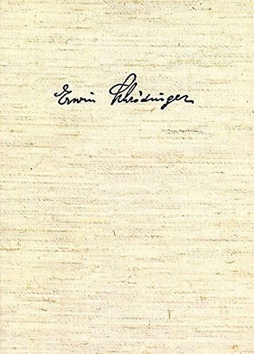 Cover for Erwin Schrödinger · Gesammelte Abhandlungen = (Bok) (2013)