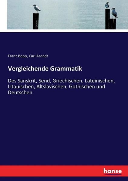 Cover for Bopp · Vergleichende Grammatik (Bog) (2017)