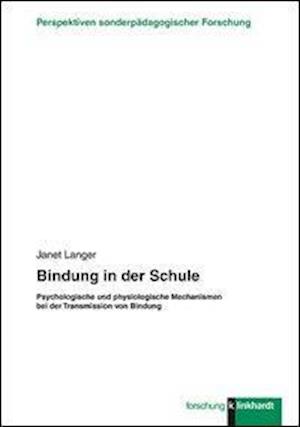 Cover for Langer · Bindung in der Schule (Book)