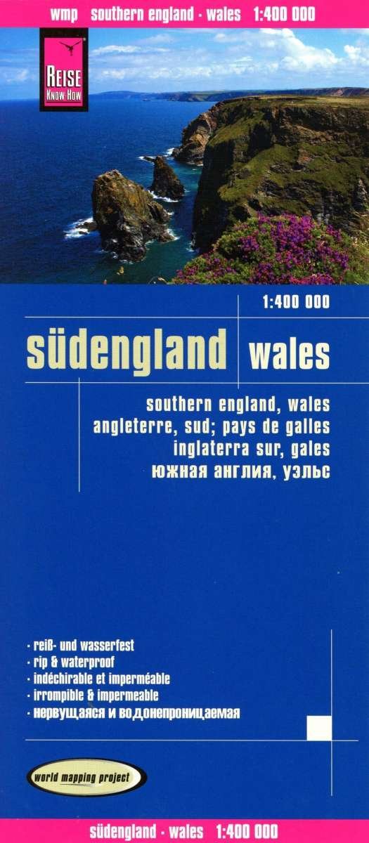 Cover for Reise Know-How · England South / Wales (1:400.000) (Landkarten) (2019)