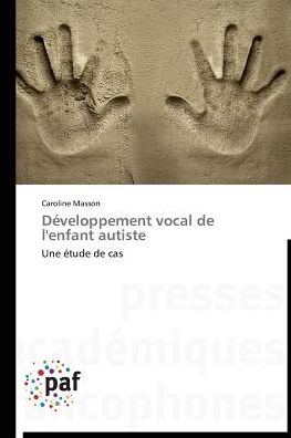 Cover for Masson · Développement vocal de l'enfant (Book)