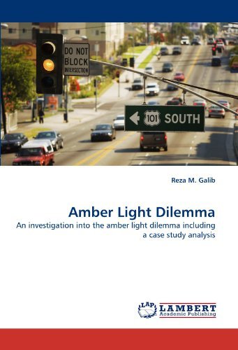 Cover for Reza M. Galib · Amber Light Dilemma: an Investigation into the Amber Light Dilemma Including a Case Study Analysis (Paperback Book) (2011)