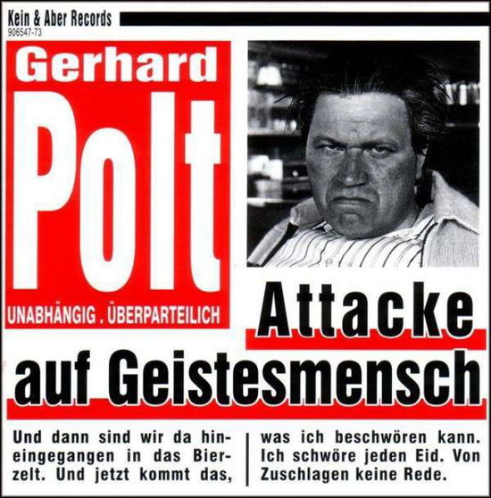 Cover for Gerhard Polt · Attacke Auf Geistesmensch (CD) (1998)