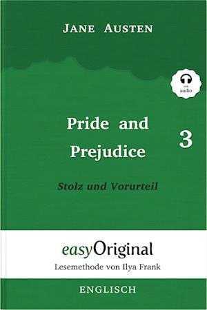 Cover for Jane Austen · Pride and Prejudice / Stolz und Vorurteil - Teil 3 Hardcover (Buch + MP3 Audio-CD) - Lesemethode von Ilya Frank - Zweisprachige Ausgabe Englisch-Deutsch (Bok) (2023)