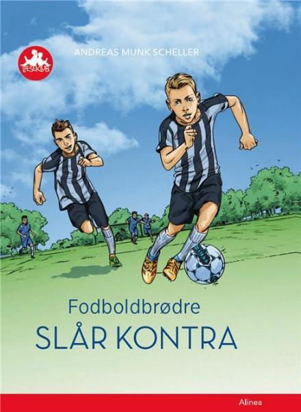 Cover for Andreas Munk Scheller · Læseklub: Fodboldbrødre - slår kontra, Rød Læseklub (Indbundet Bog) [1. udgave] (2017)