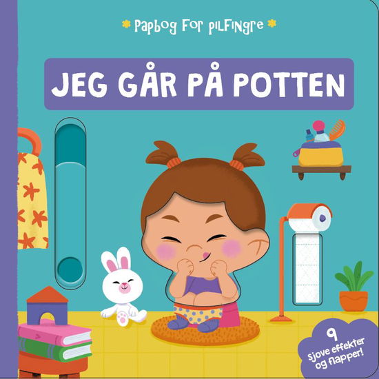 Cover for Papbog for pilfingre: Jeg går på potten (Cardboard Book) [1th edição] (2022)