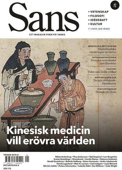 Cover for Sans nr 1/2020. Kinesisk medicin, mänskliga rättigheter och kampen om verkligheten (Book) (2020)