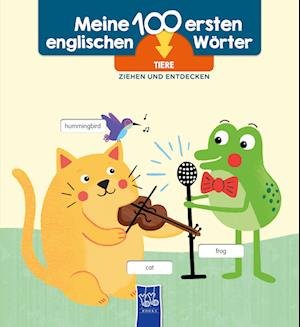Cover for Yo Yo Books · 100 erste englische Wörter- Tiere (Kartongbok) (2021)